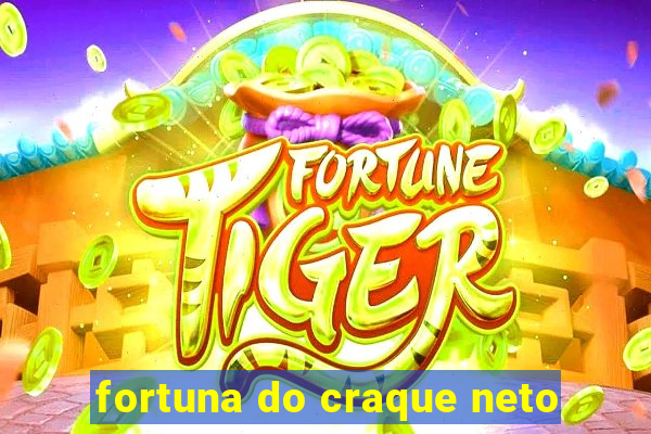 fortuna do craque neto